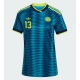 Billige Fotballdrakt Colombia Yerry Mina #13 Replika Bortedrakt Dame VM 2026 Kortermet Billige Fotballdrakt Colombia Yerry Mina #13 Replika Bortedrakt Dame VM 2026 Kortermet